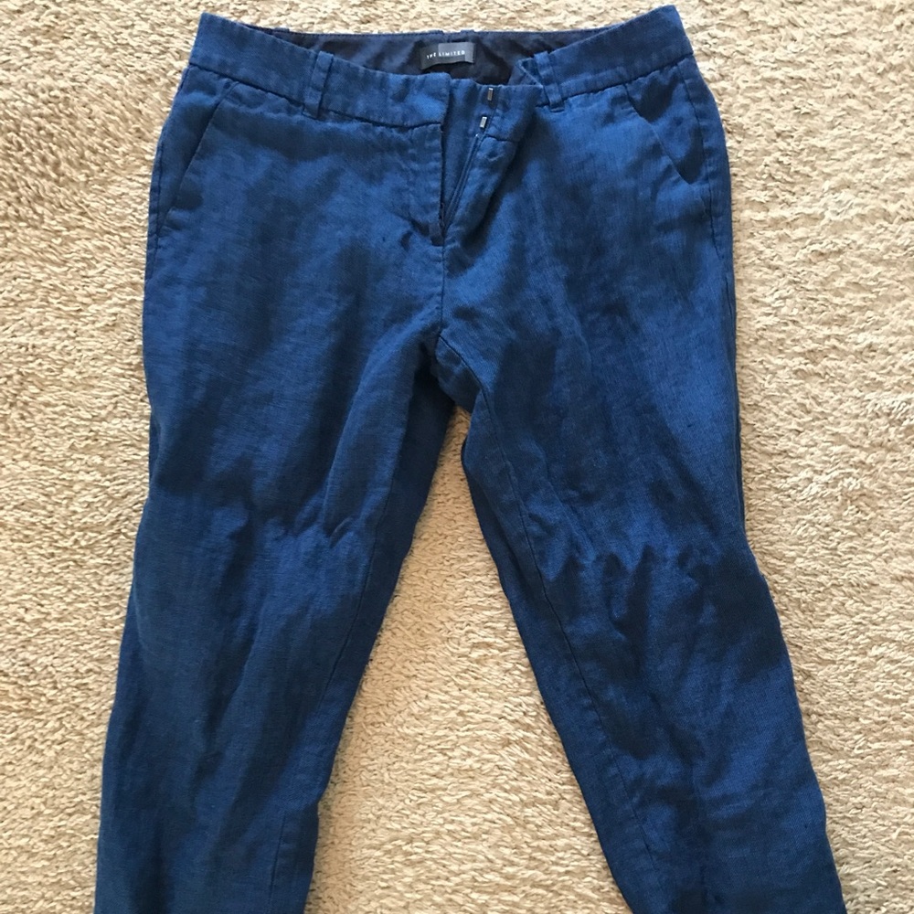 Linen pants from the limited